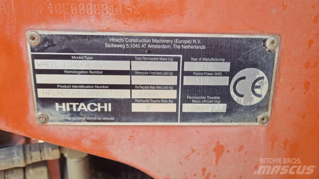 Hitachi ZW 140 Wielladers