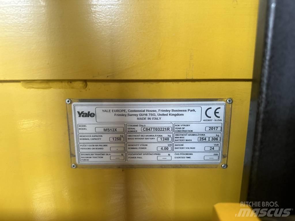 Yale MS12 Stapelaar meeloop