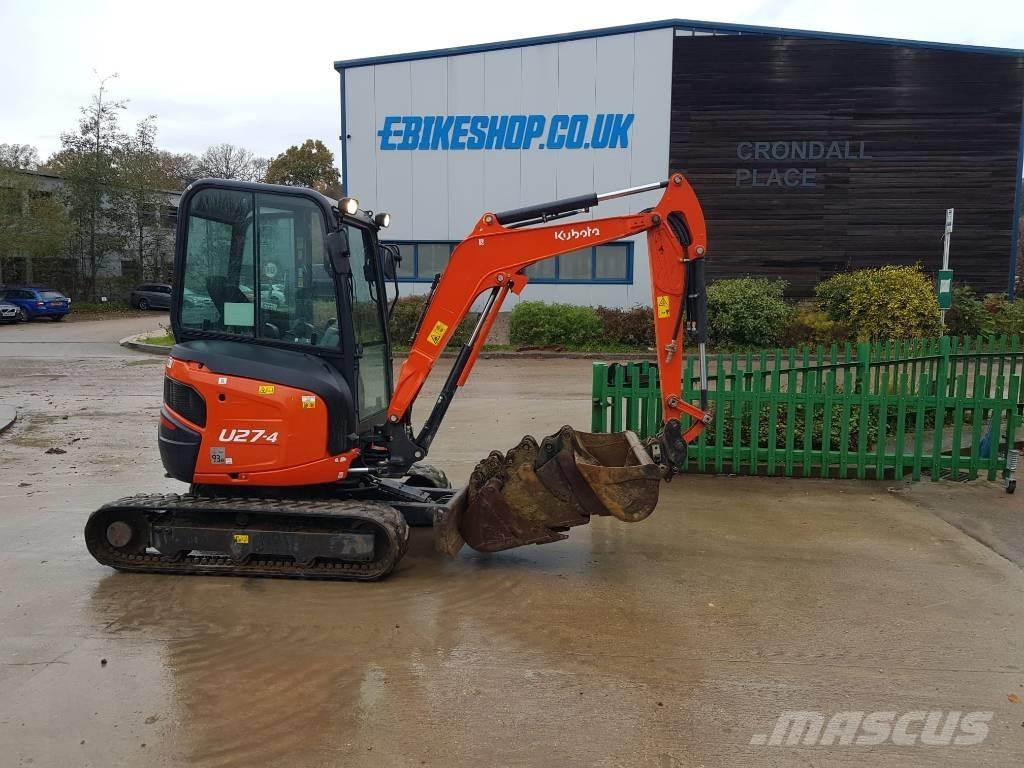 Kubota U27-4 Minigraafmachines < 7t