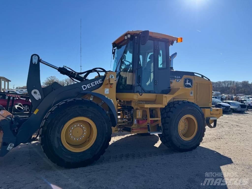 John Deere 524P Wielladers