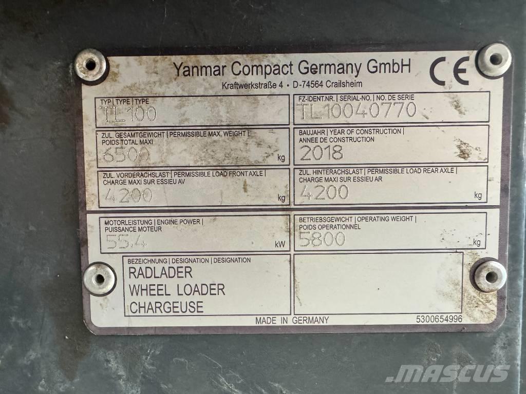 Terex Schaeff TL100 Wielladers