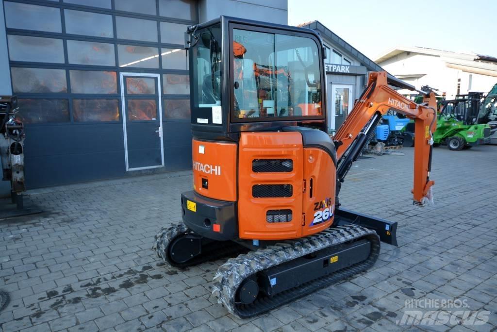 Hitachi ZX 26 U-6 Minigraafmachines < 7t