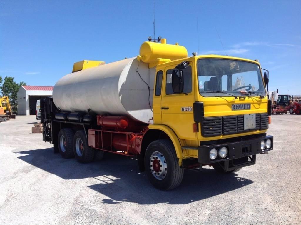 Renault G 290 Asfalt thermo container