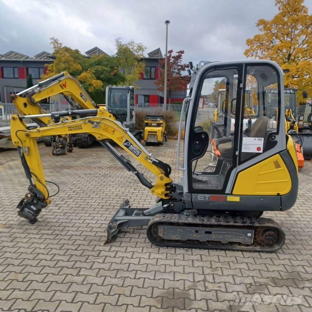 Wacker Neuson ET20 Rupsgraafmachines