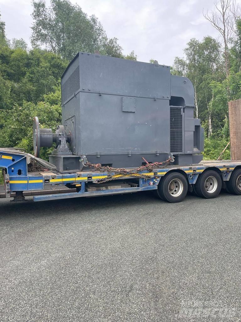 Brush 3100kW Motor Afvalverwerking / recycling & groeve spare parts