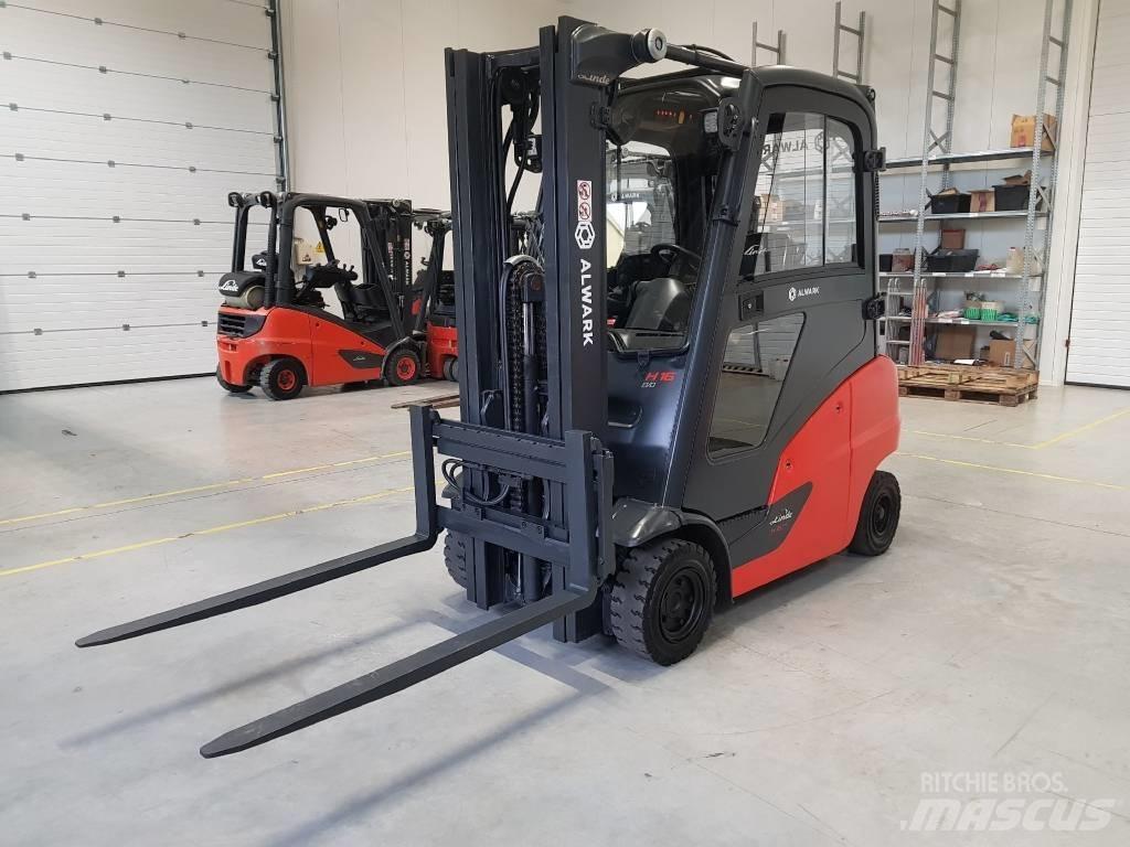 Linde H16D Diesel heftrucks