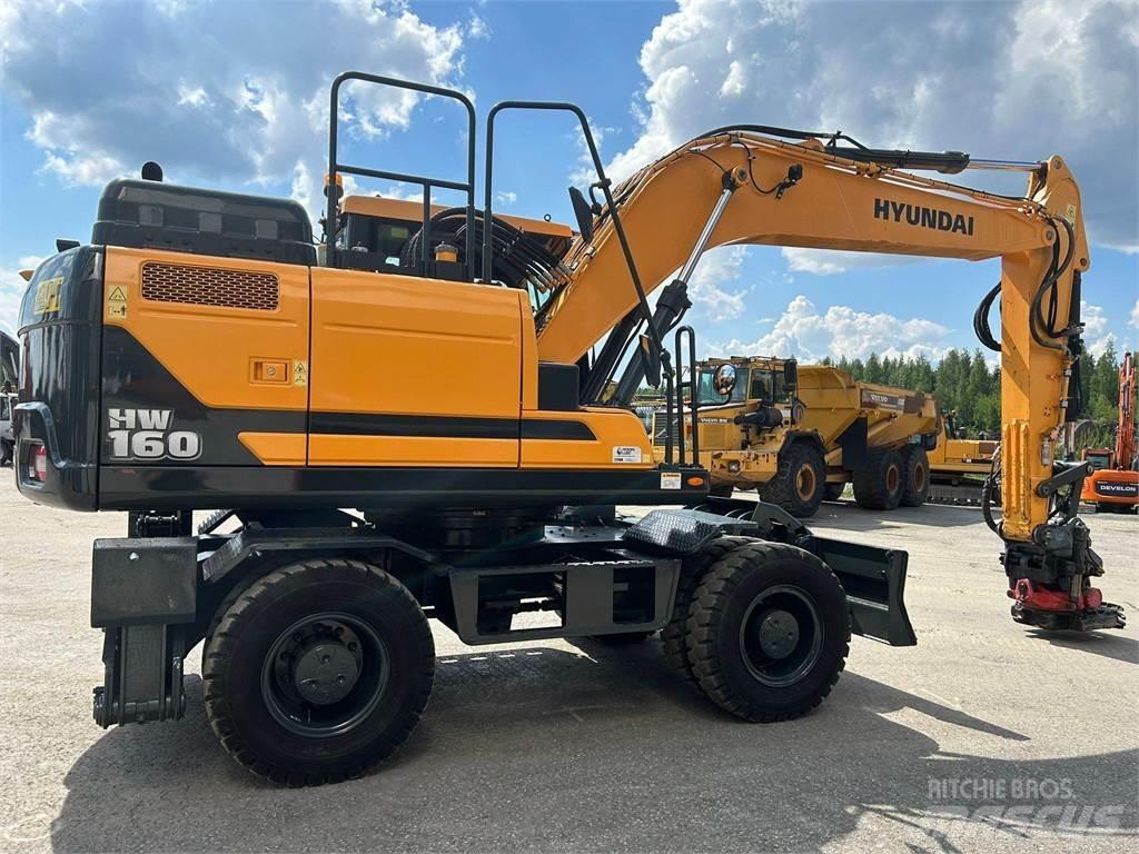 Hyundai HW160 Wielgraafmachines