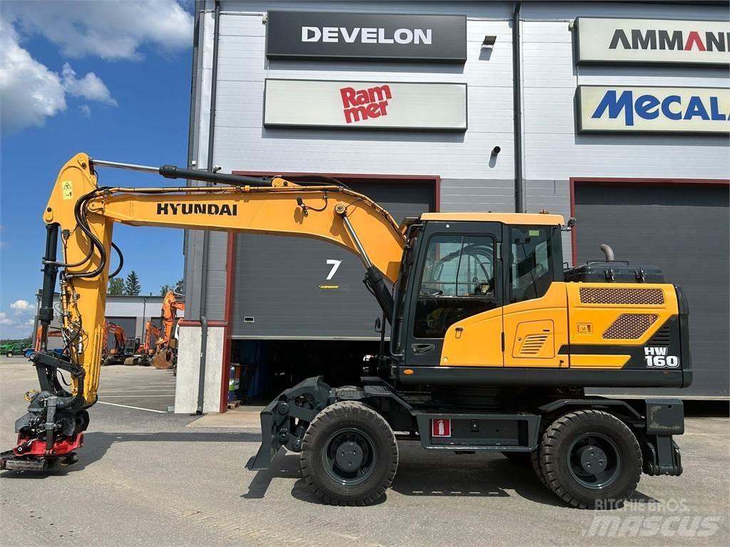 Hyundai HW160 Wielgraafmachines