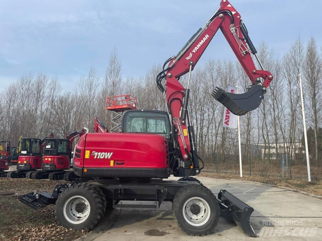 Yanmar B110W Wielgraafmachines