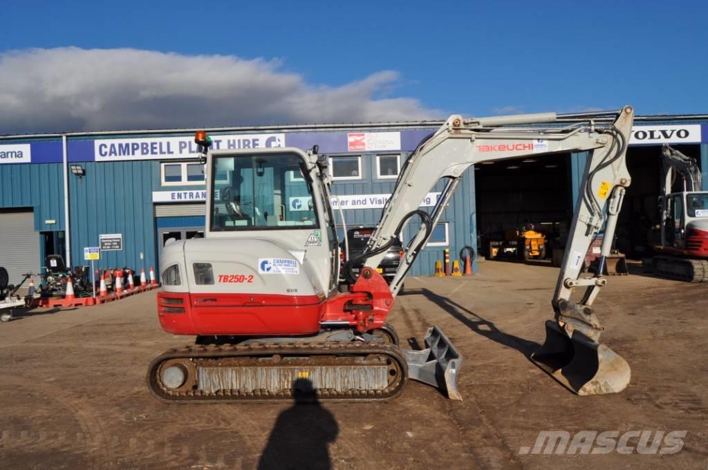 Takeuchi TB 250-2 Minigraafmachines < 7t