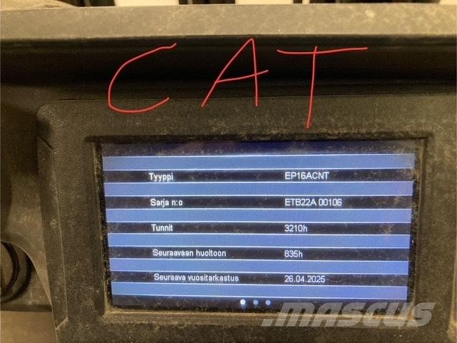 CAT EP 16 ACNT Elektrische heftrucks