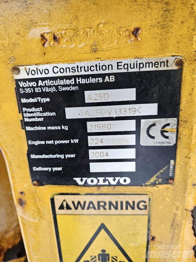 Volvo A25D / a30, a35 Knik dumptrucks