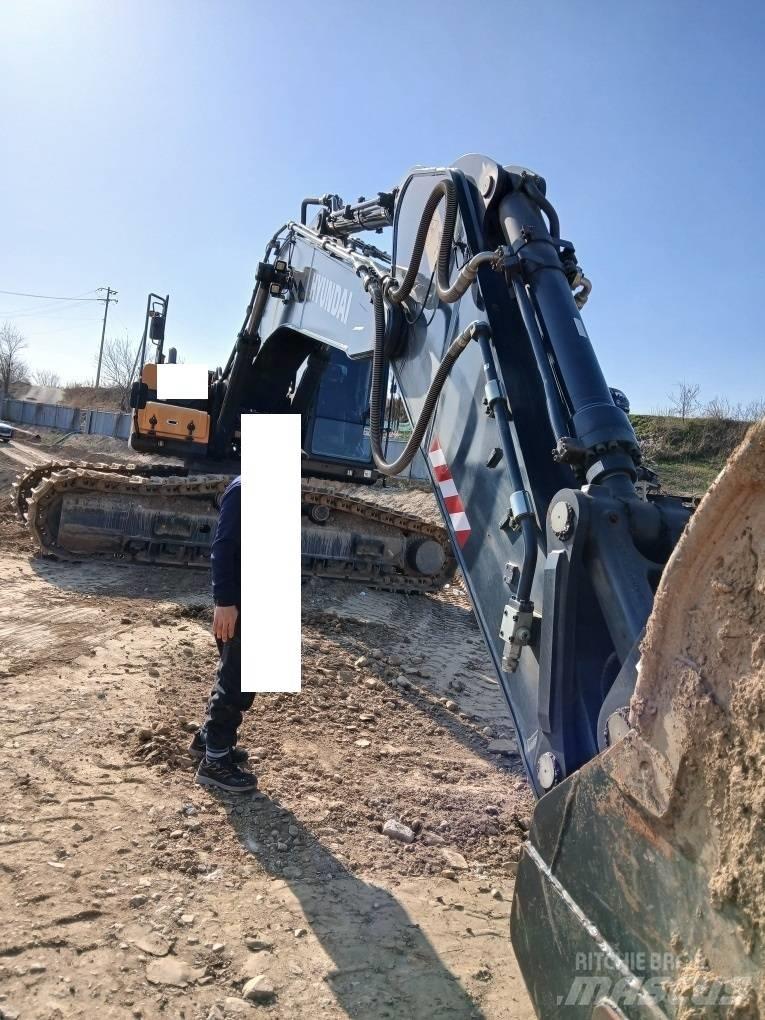Hyundai HX400 Rupsgraafmachines