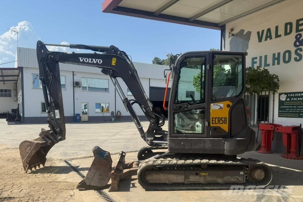 Volvo ECR 58 F Minigraafmachines < 7t