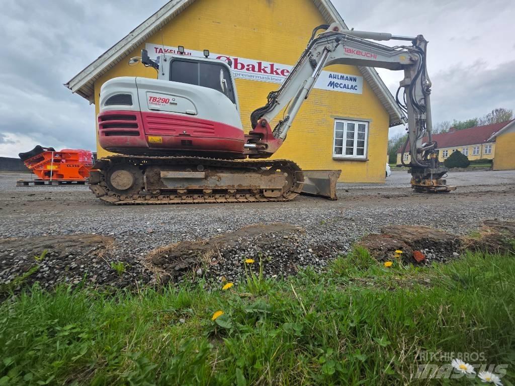 Takeuchi TB 290 Midigraafmachines 7t - 12t