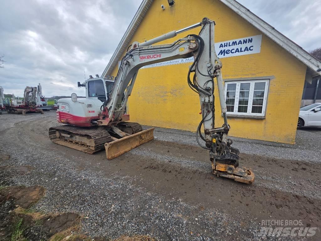 Takeuchi TB 290 Midigraafmachines 7t - 12t