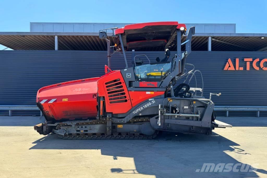 Vögele SUPER 1800-3I Asfaltafwerkmachines