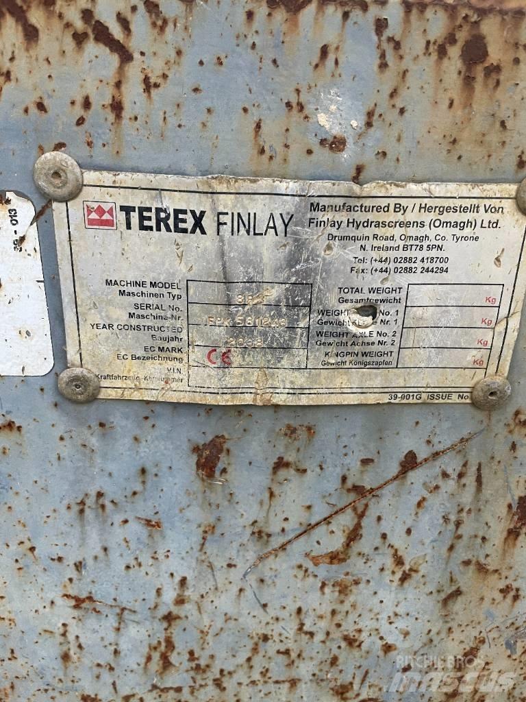 Terex Finlay 883 Zeefinstallatie