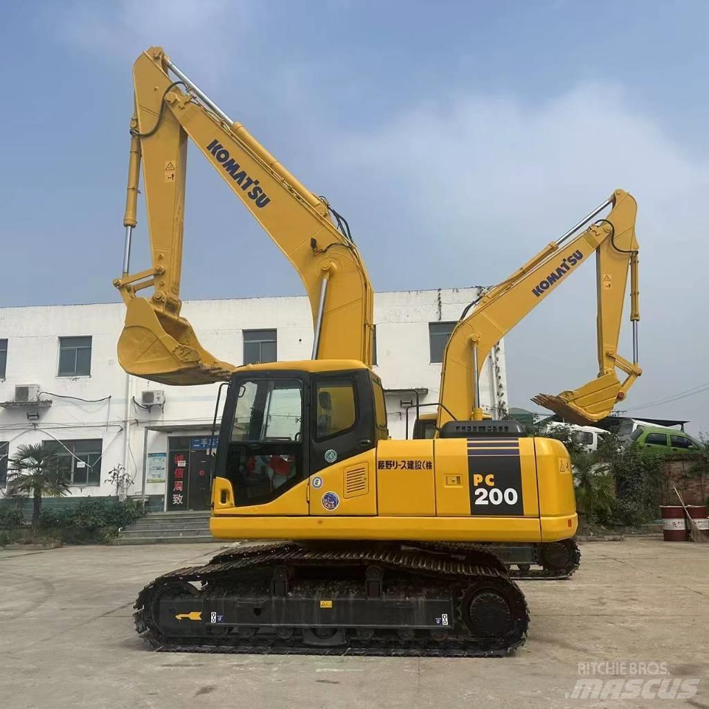 Komatsu PC 200-7 Rupsgraafmachines