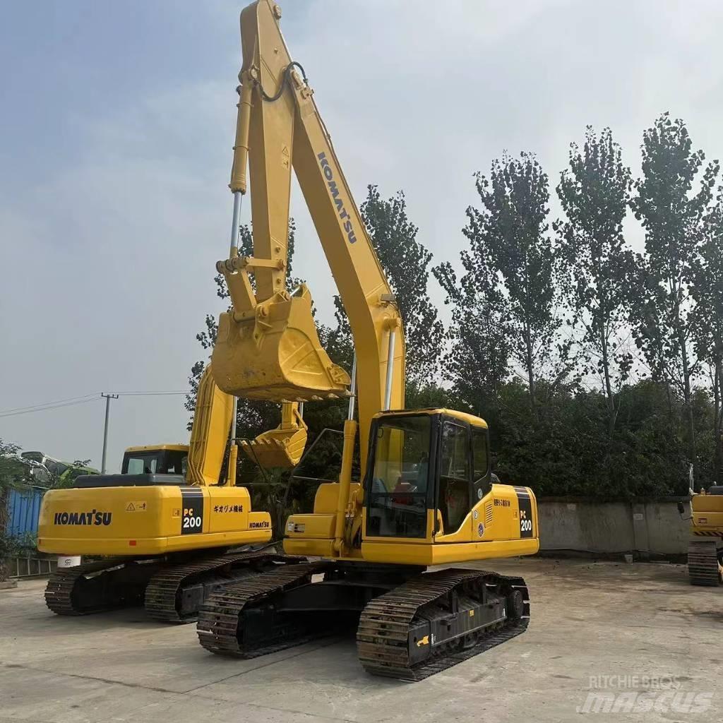 Komatsu PC 200-7 Rupsgraafmachines