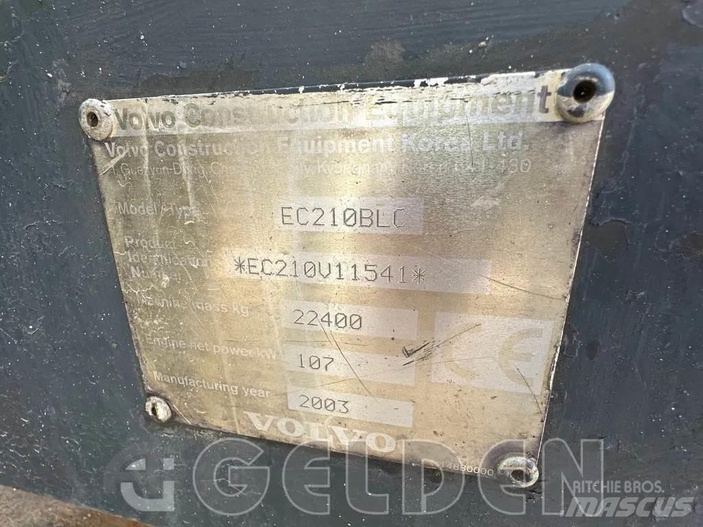 Volvo EC210BLC Rupsgraafmachines
