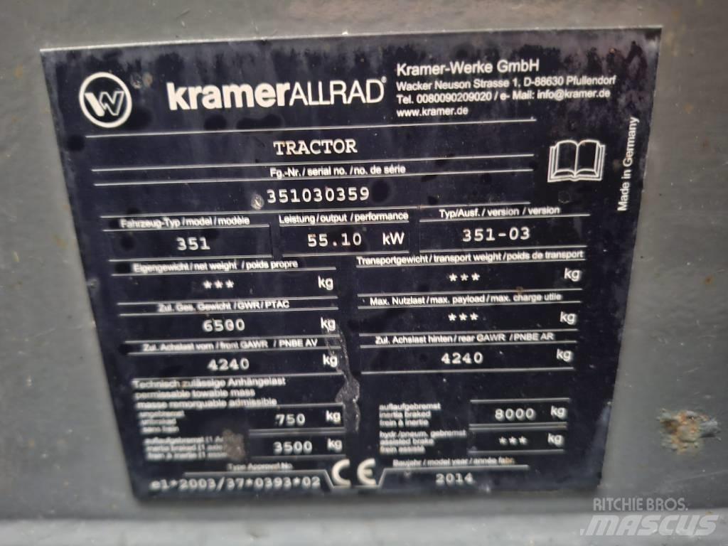Kramer 580 Wielladers