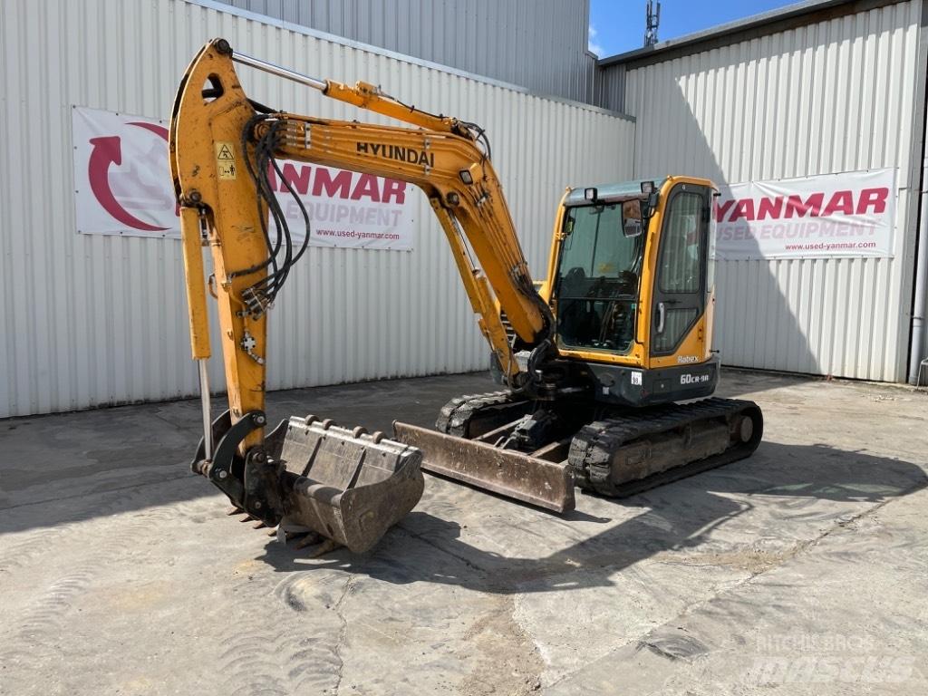Hyundai R60 CR9A Minigraafmachines < 7t