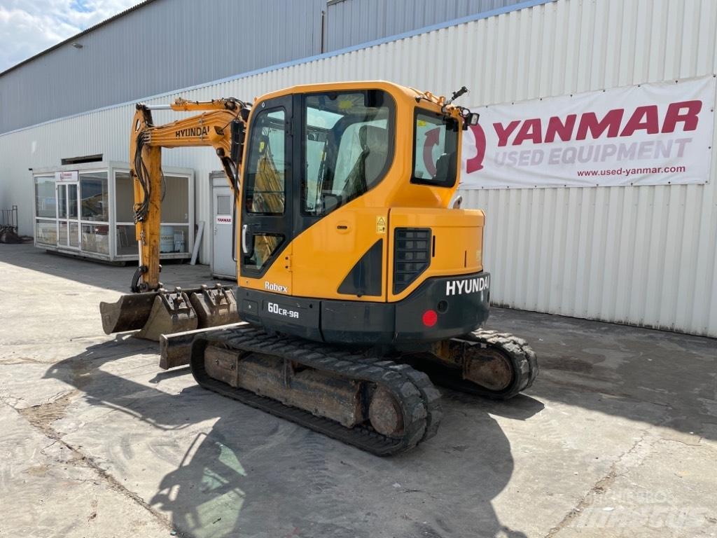 Hyundai R60 CR9A Minigraafmachines < 7t