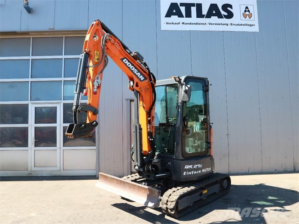 Doosan DX27Z-7 Minigraafmachines < 7t