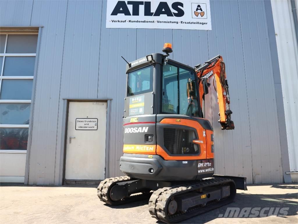 Doosan DX27Z-7 Minigraafmachines < 7t
