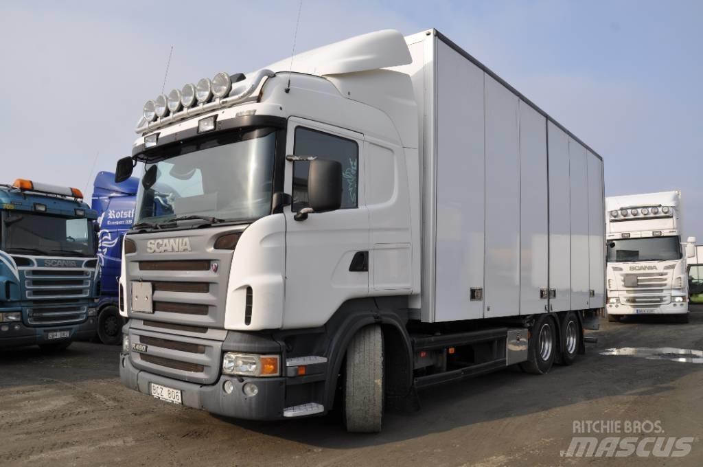 Scania R480LB6X2MNB Bakwagens met gesloten opbouw