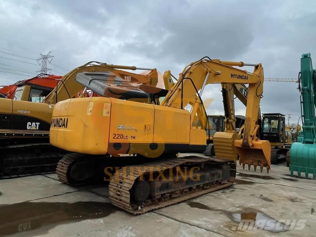 Hyundai Robex 220-7 Rupsgraafmachines