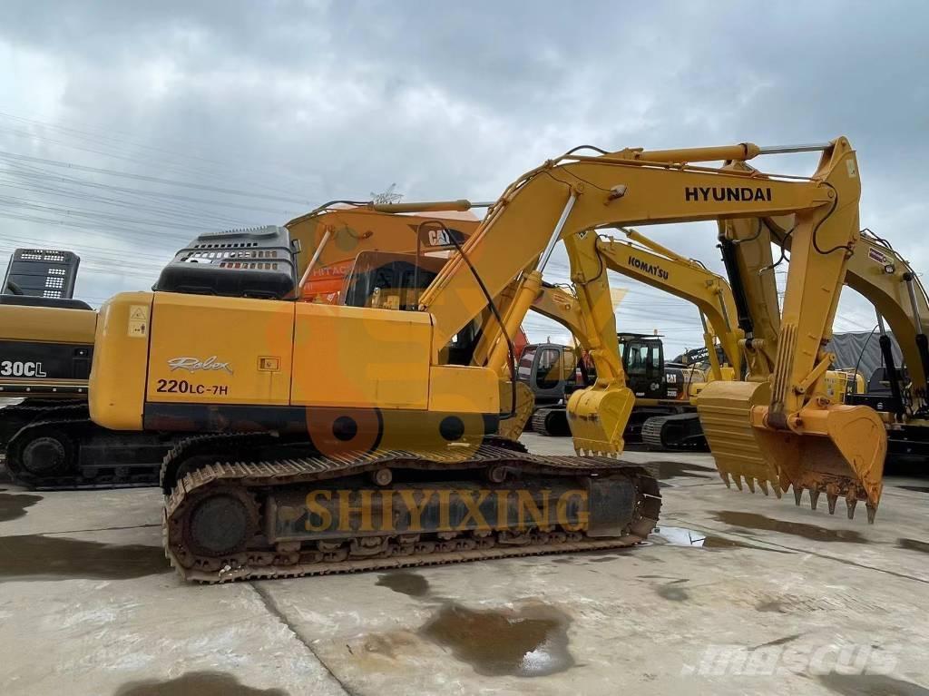 Hyundai Robex 220-7 Rupsgraafmachines