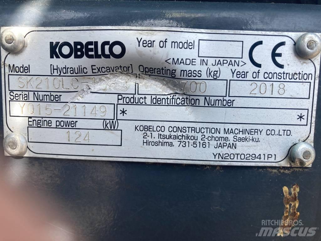 Kobelco SK 210 LC-10 Rupsgraafmachines