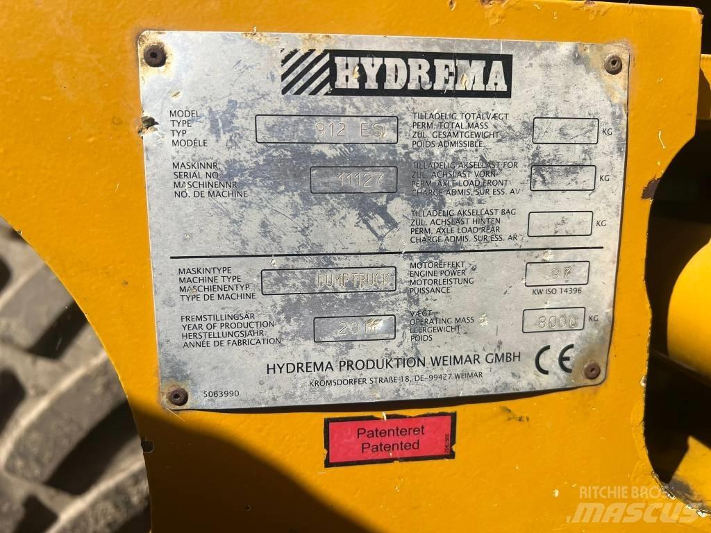 Hydrema 912ES Starre dumptrucks