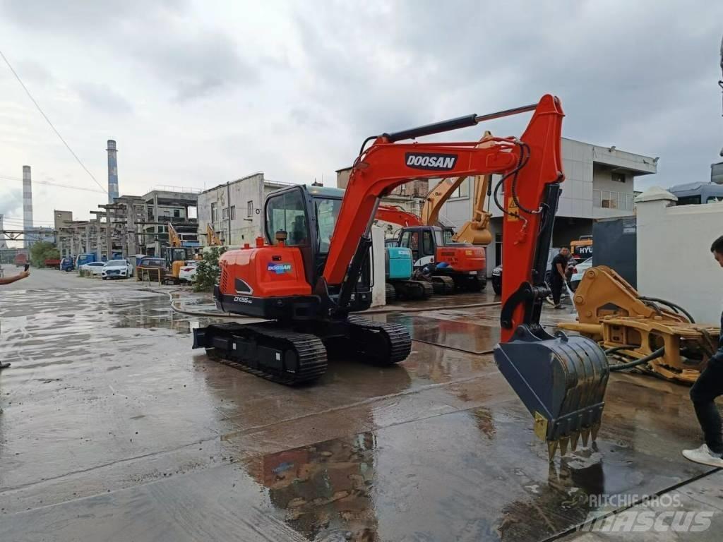 Doosan DX 55 Minigraafmachines < 7t