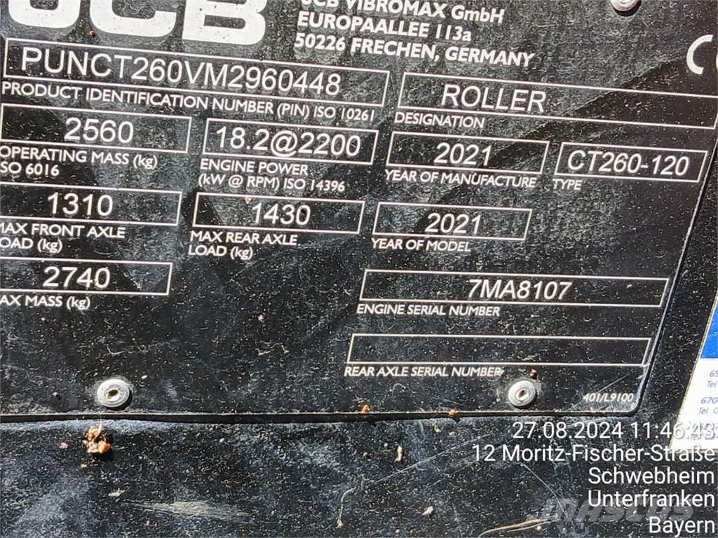 JCB CT260-120 Walsen