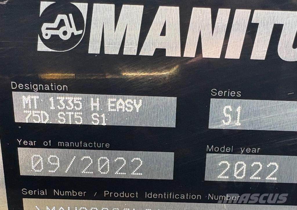 Manitou MT 1335 Verreikers