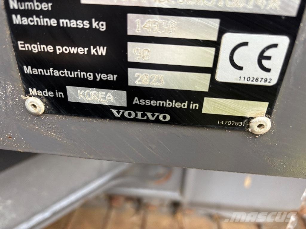 Volvo EC 140 E Rupsgraafmachines