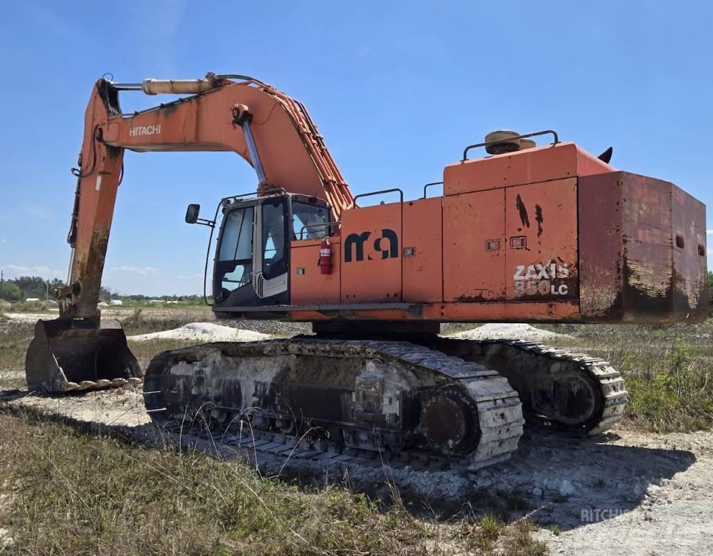 Hitachi ZX 850 LC-3 Rupsgraafmachines