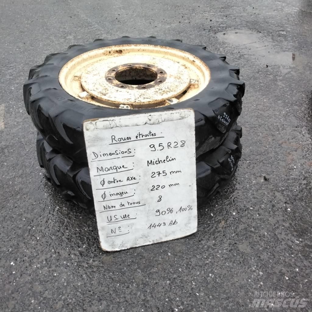 Michelin 9.5R28 Banden, wielen en velgen