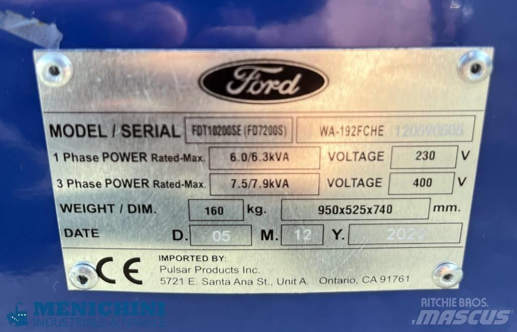 Ford FDT10200SE Diesel generatoren