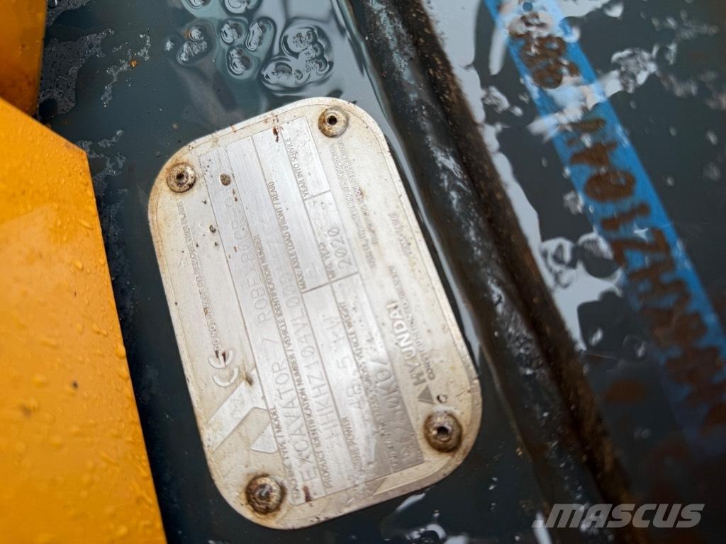 Hyundai 80 cr-9 Midigraafmachines 7t - 12t