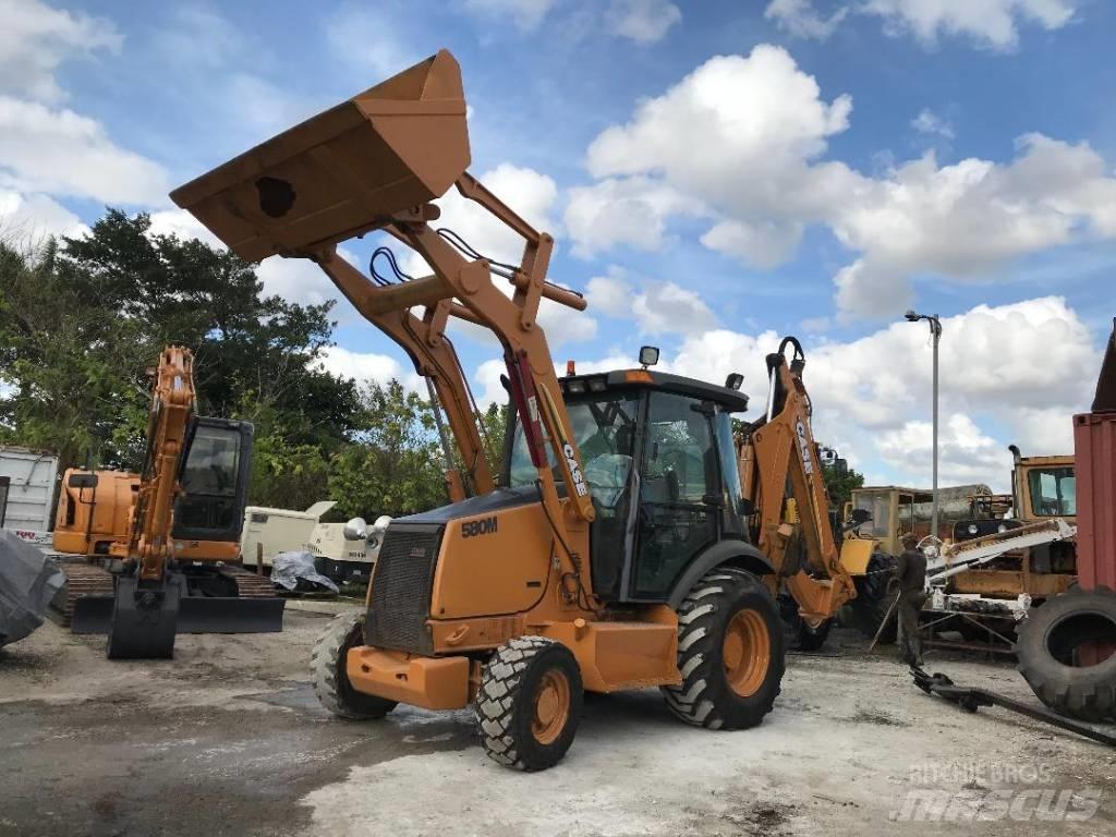 CASE 580 M Graaf-laadcombinaties