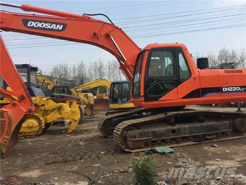 Doosan dh220lc-7 Rupsgraafmachines