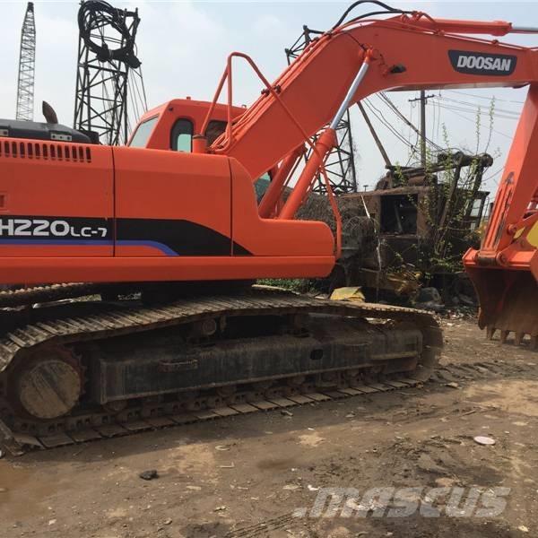 Doosan dh220lc-7 Rupsgraafmachines