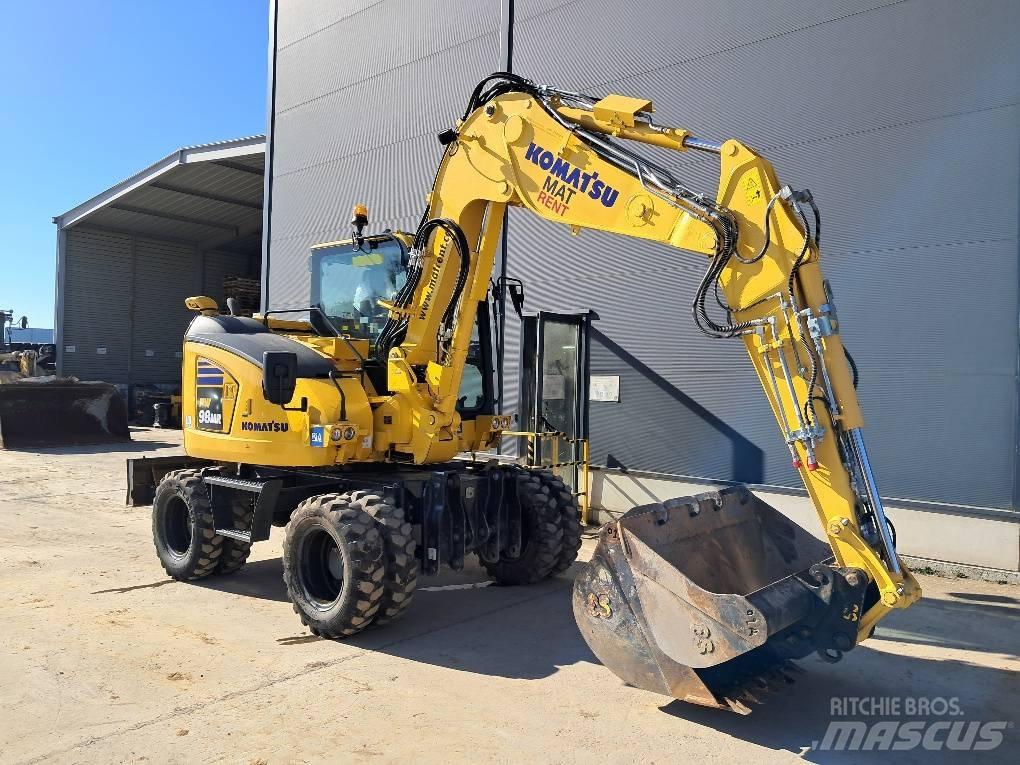 Komatsu PW98MR-11E0 Wielgraafmachines
