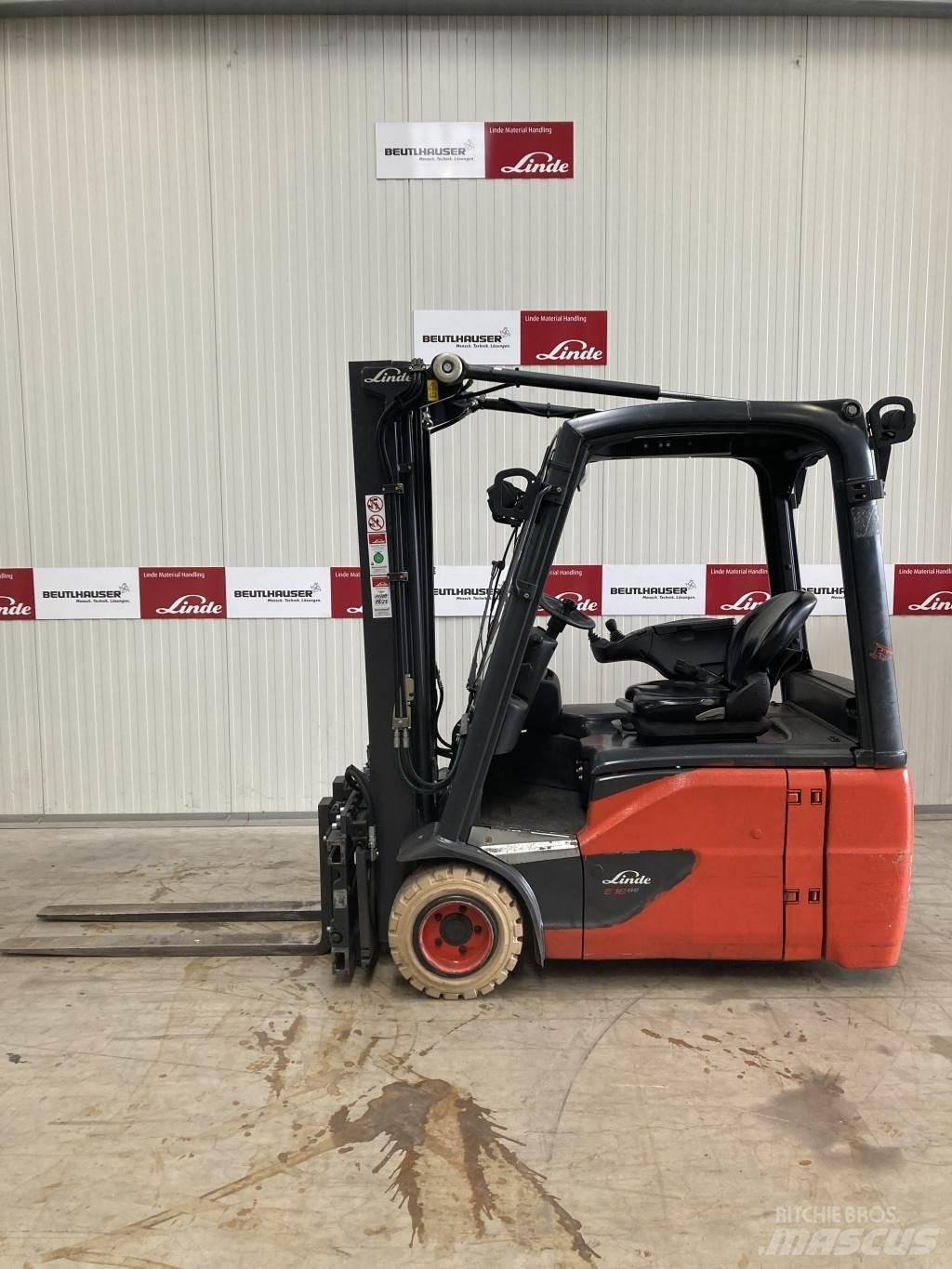 Linde E18 Elektrische heftrucks
