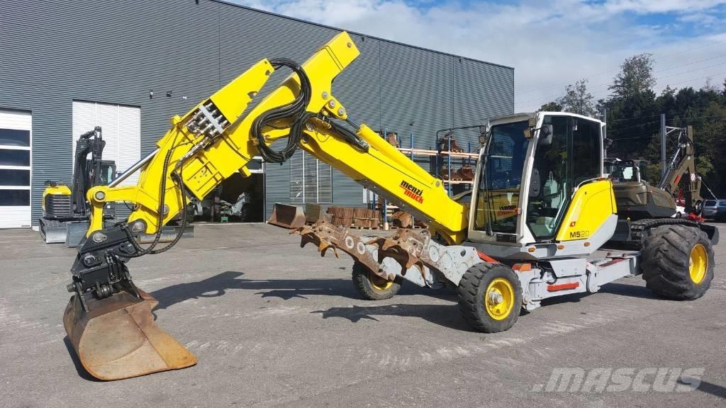 Menzi Muck M520 Wielgraafmachines