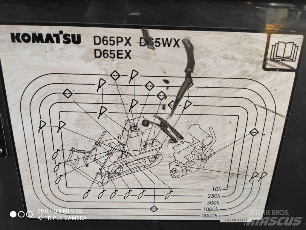 Komatsu D65PX-16 Rupsdozers